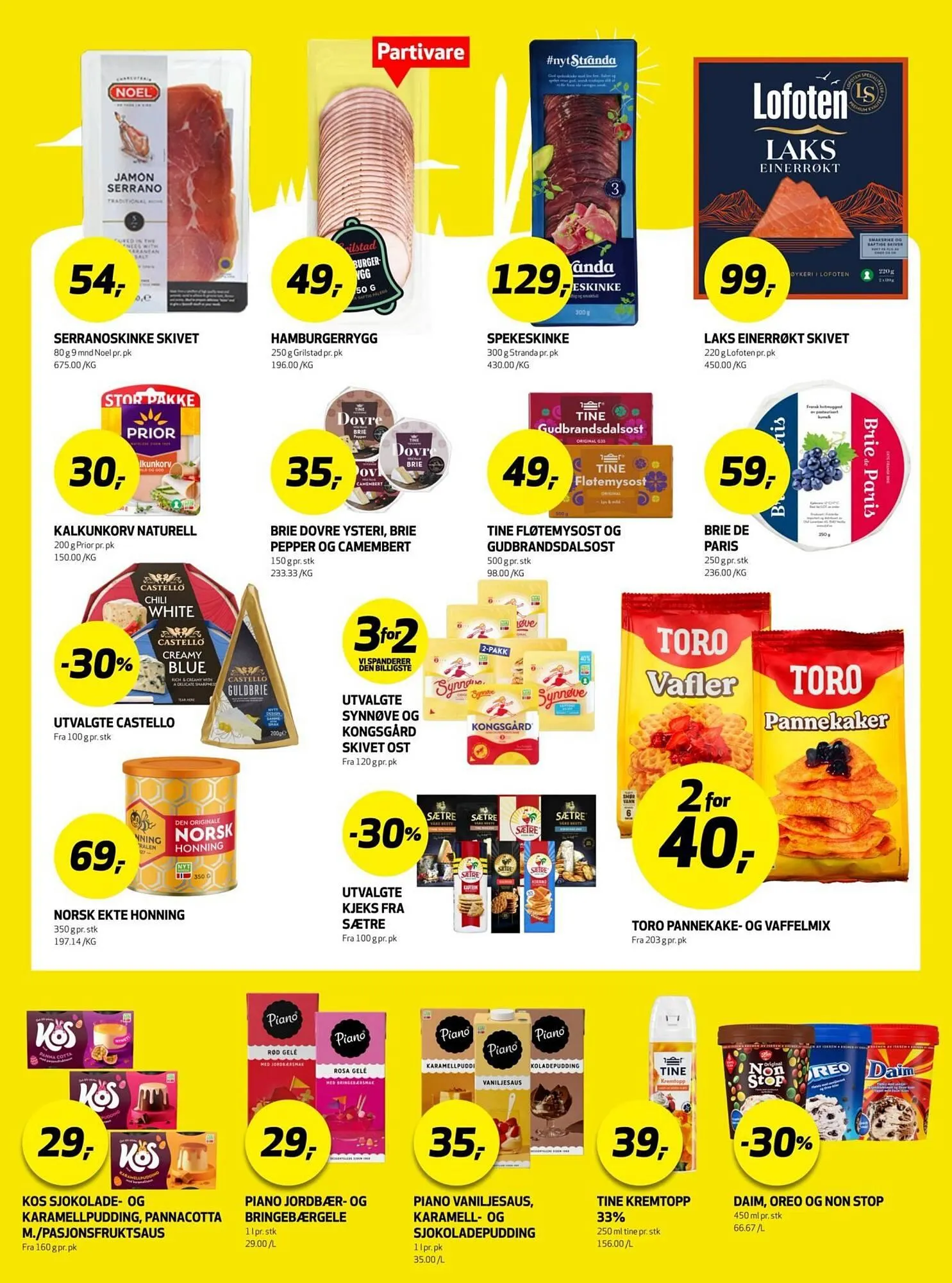 Bunnpris fra 16. mars til 22. mars 2026 - kundeavisside 14
