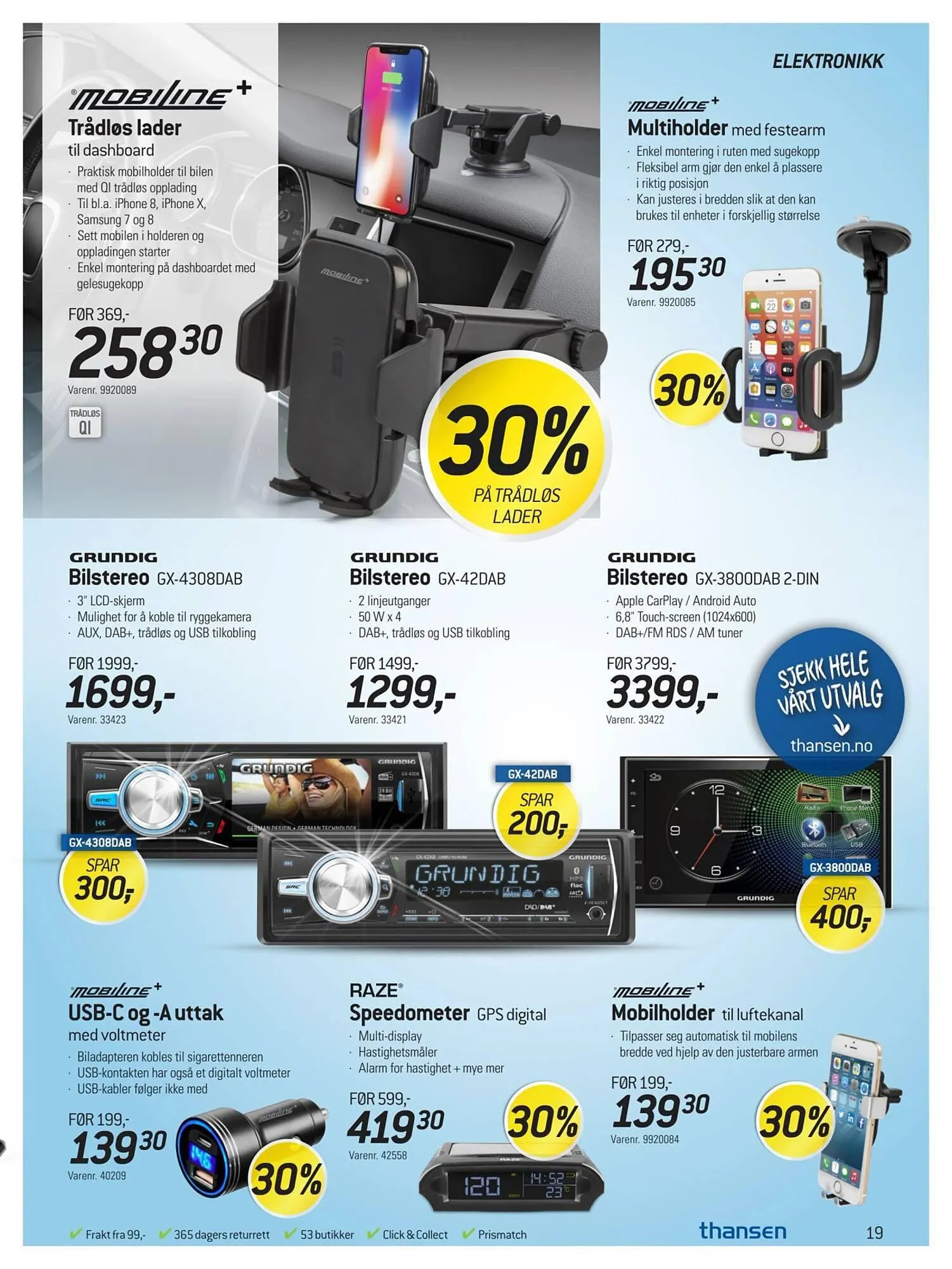 Thansen kundeavis fra 20. mars til 23. april 2026 - kundeavisside 19