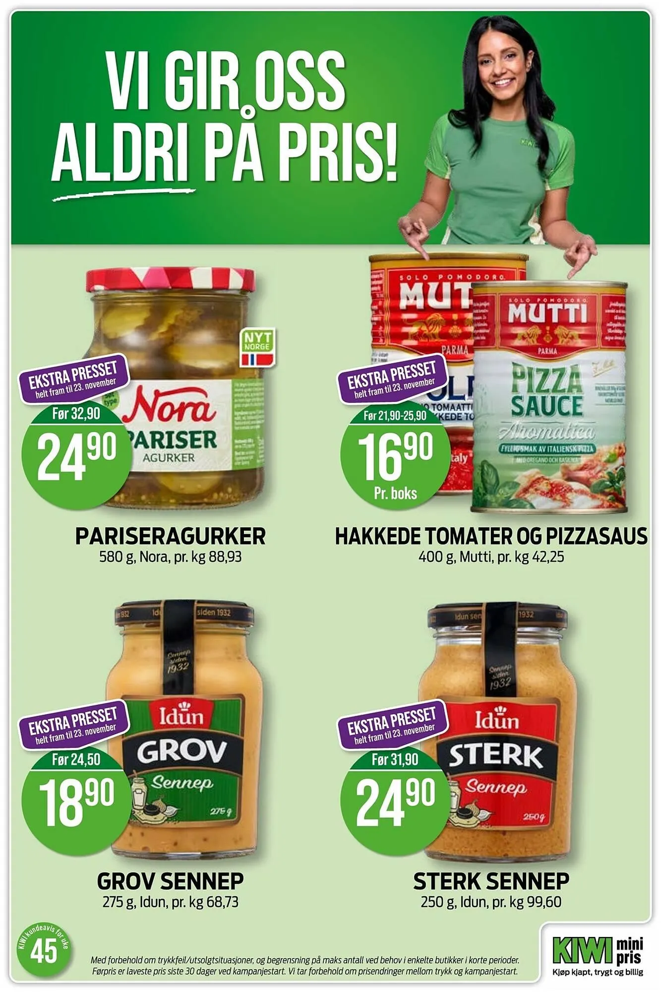 Kiwi kundeavis fra 3. november til 9. november 2025 - kundeavisside 10