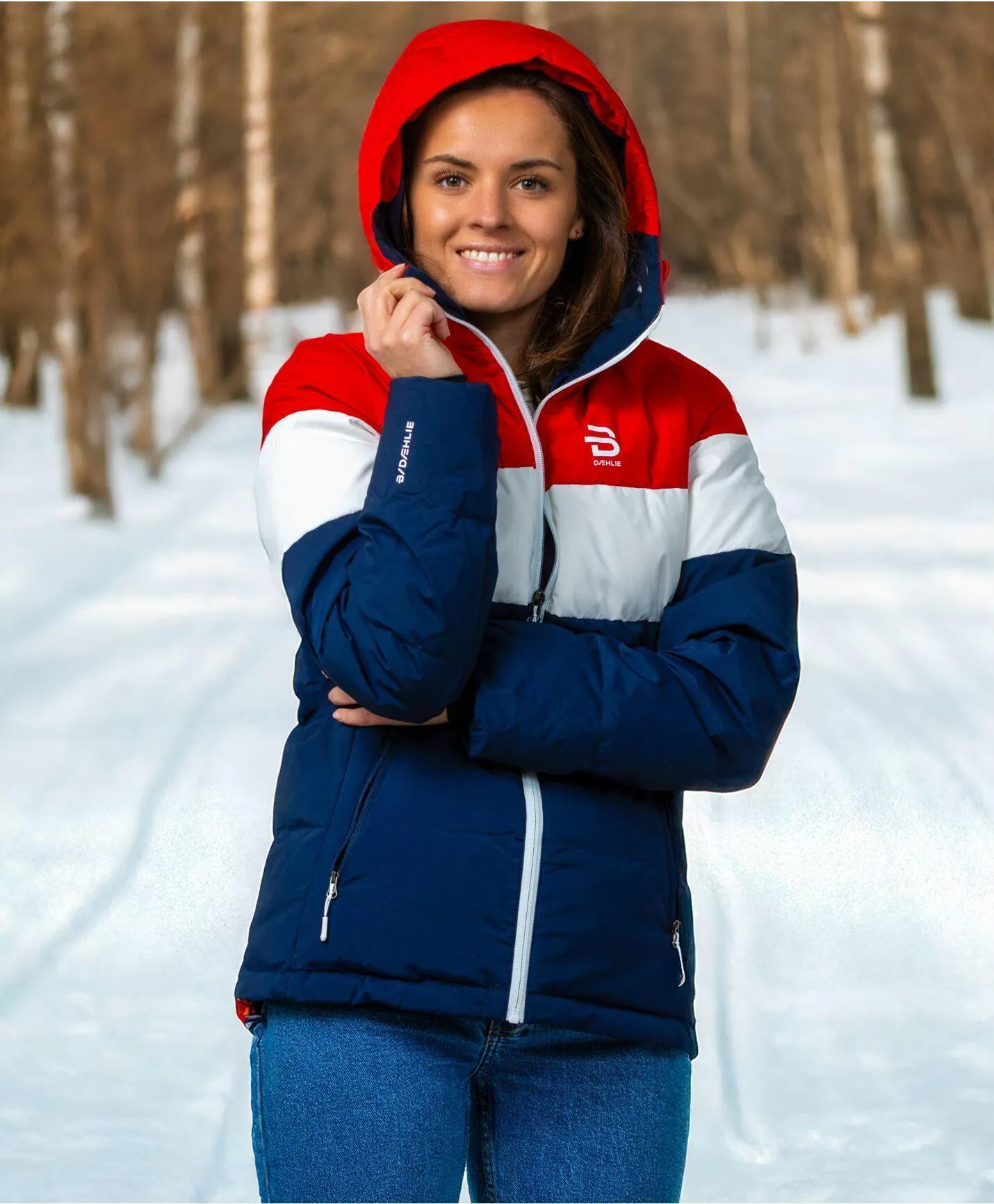 Bjørn Dæhlie Podium Flag jakke Dame