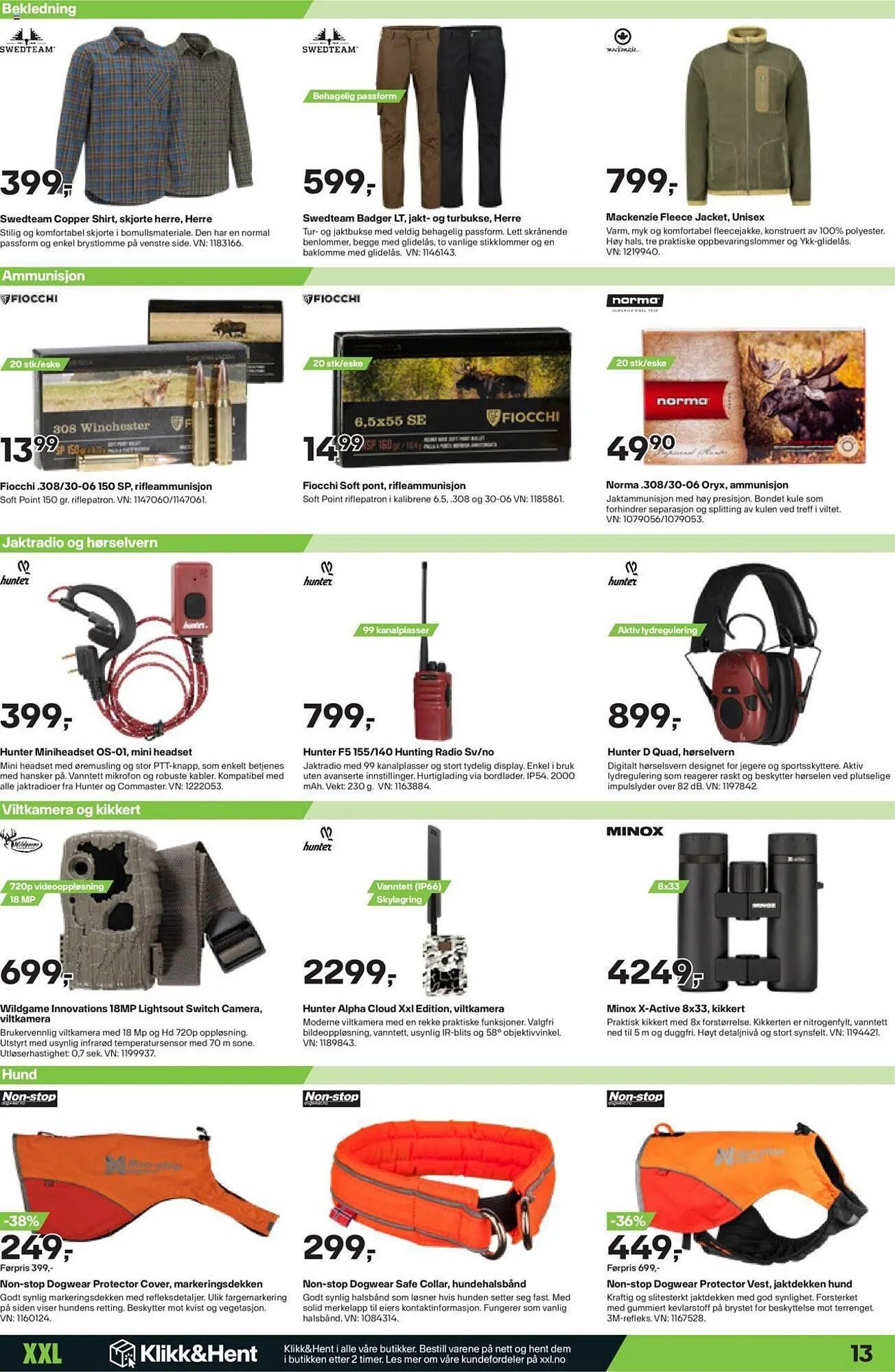 XXL Sport Kundeavis fra 18. september til 24. september 2023 - kundeavisside 13