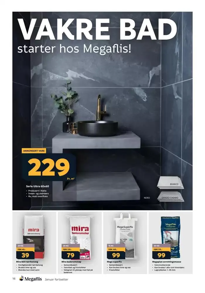 Megaflis Kundeavis fra 29. januar til 12. februar 2025 - kundeavisside 16