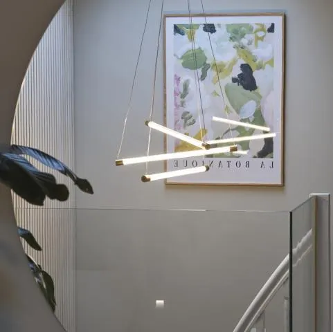 Tube 3 LED Cross taklampe Gull