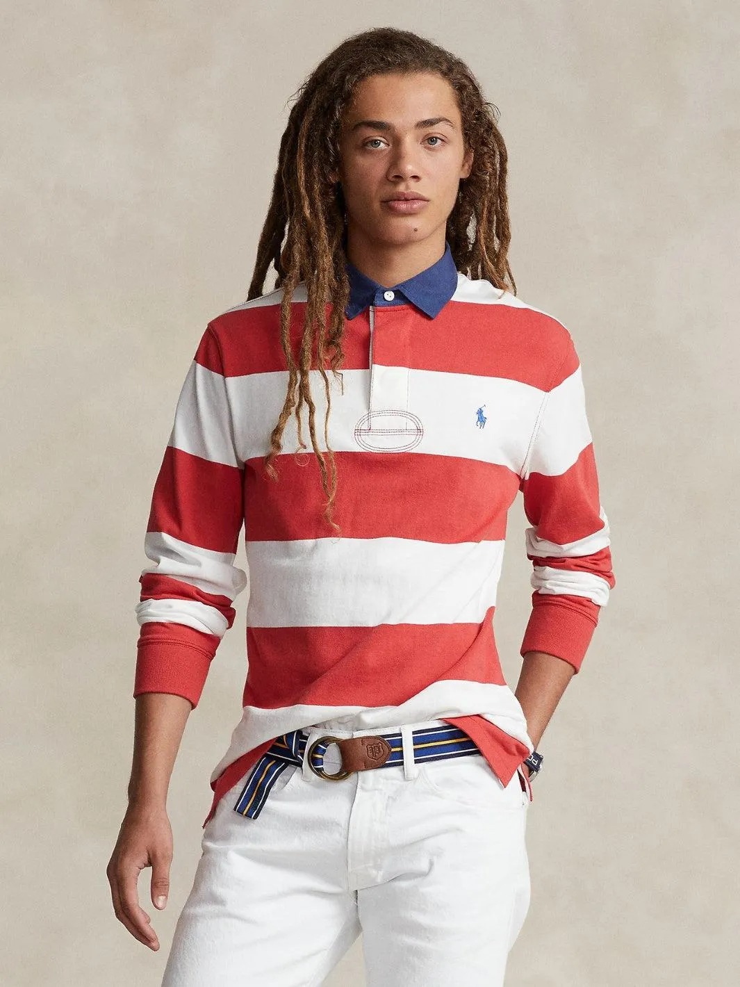 STRIPED JERSEY RUGBY SHIRT Striper