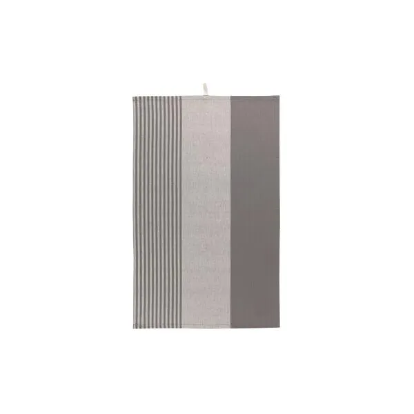 Lines Tea Towel, grey