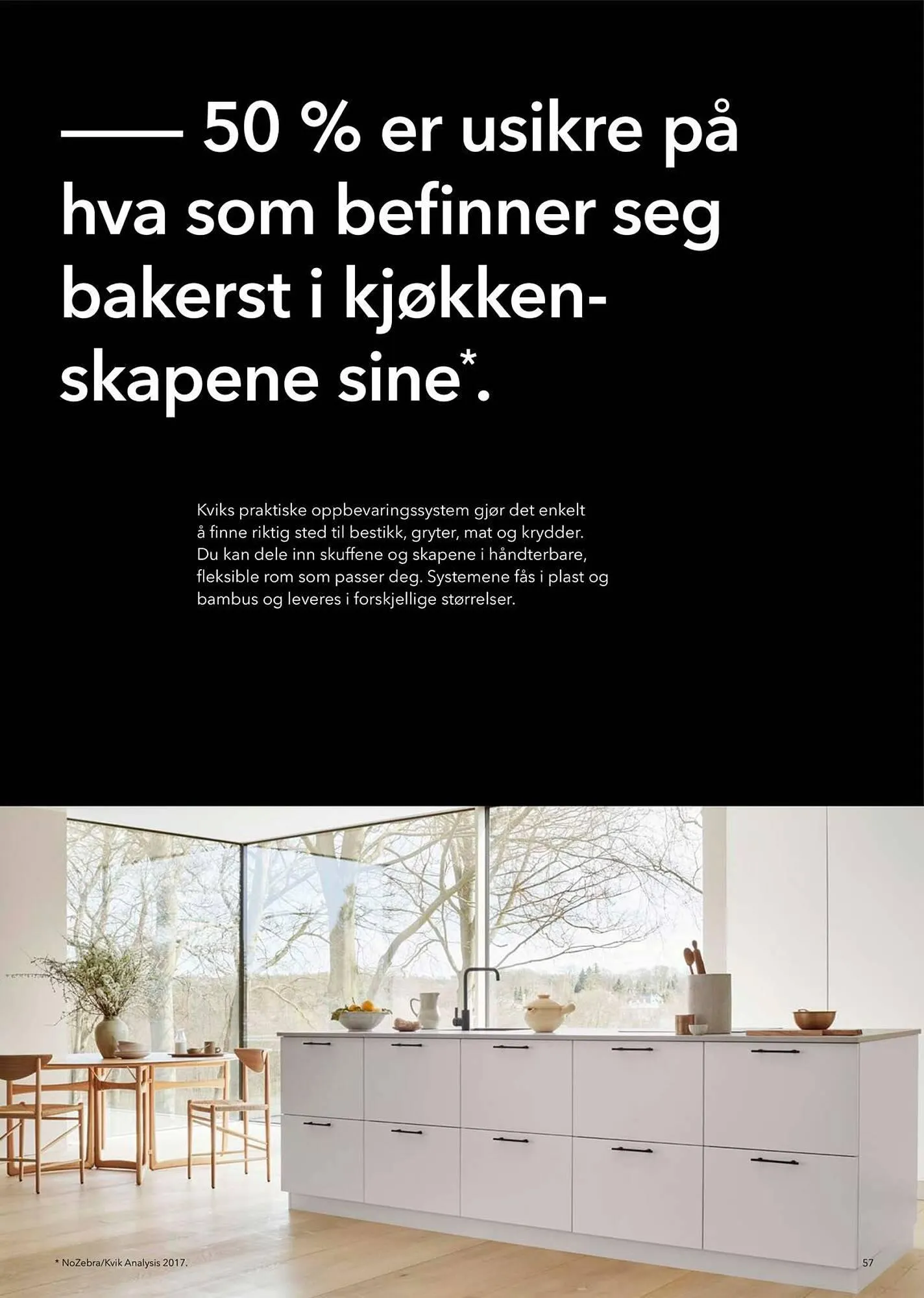 Kvik Kjøkken Kundeavis fra 28. mars til 11. april 2024 - kundeavisside 57