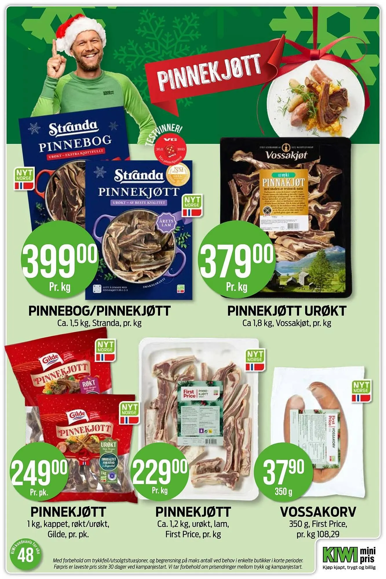 Kiwi kundeavis fra 24. november til 30. november 2025 - kundeavisside 4