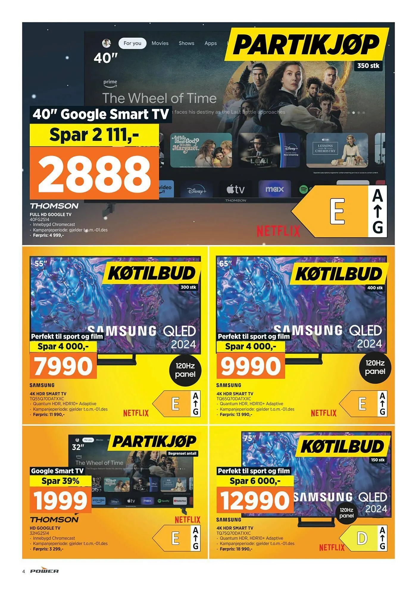POWER Kundeavis fra 21. november til 2. desember 2024 - kundeavisside 4