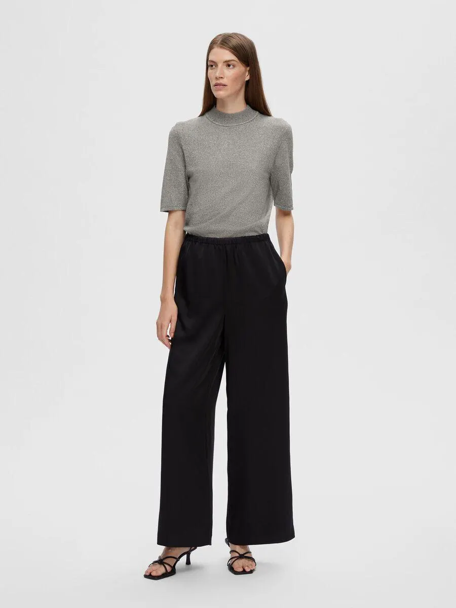 GLITTER STRIKKET TOPP
