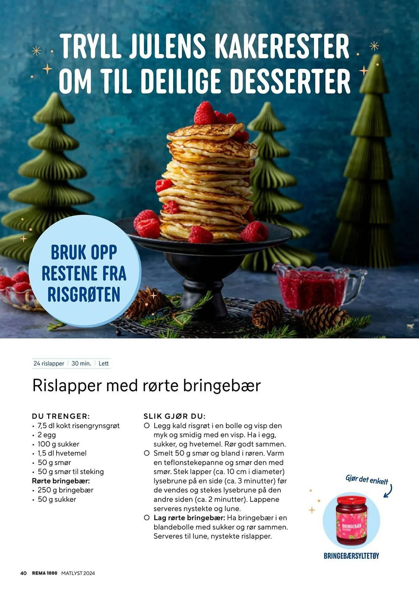 Rema 1000 kundeavis fra 1. desember til 31. desember 2025 - kundeavisside 40