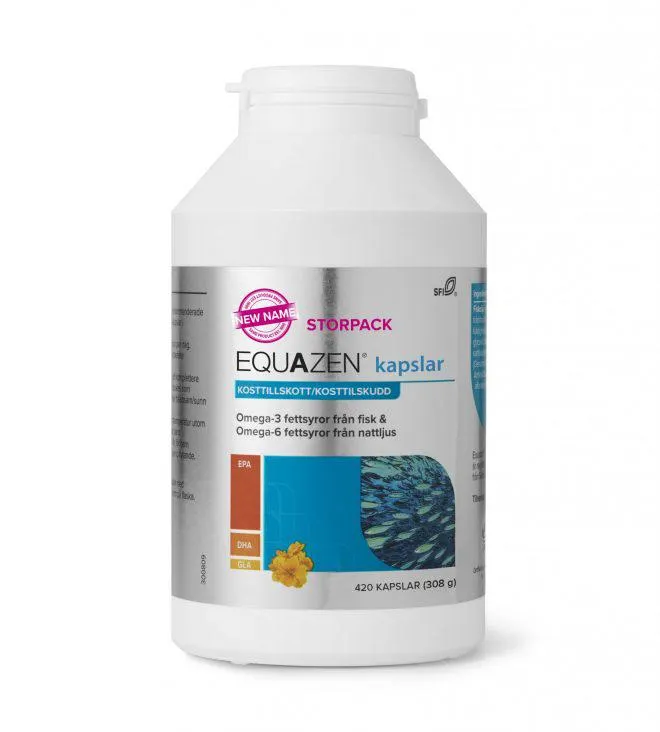 Equazen omega-3 & -6 420 kap