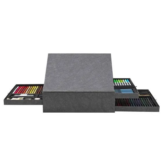 Panduros kunstnerboks – fylt med alle typer penner og tilbehør