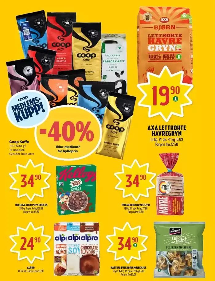 Flott tilbud for kuppjegere fra 10. februar til 16. februar 2025 - kundeavisside 4