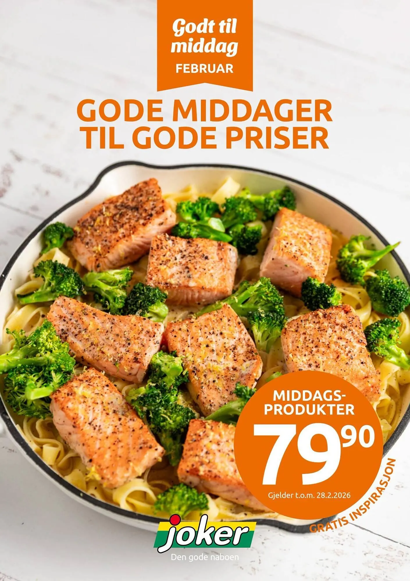 Joker kundeavis fra 1. februar til 1. mars 2026 - kundeavisside 1