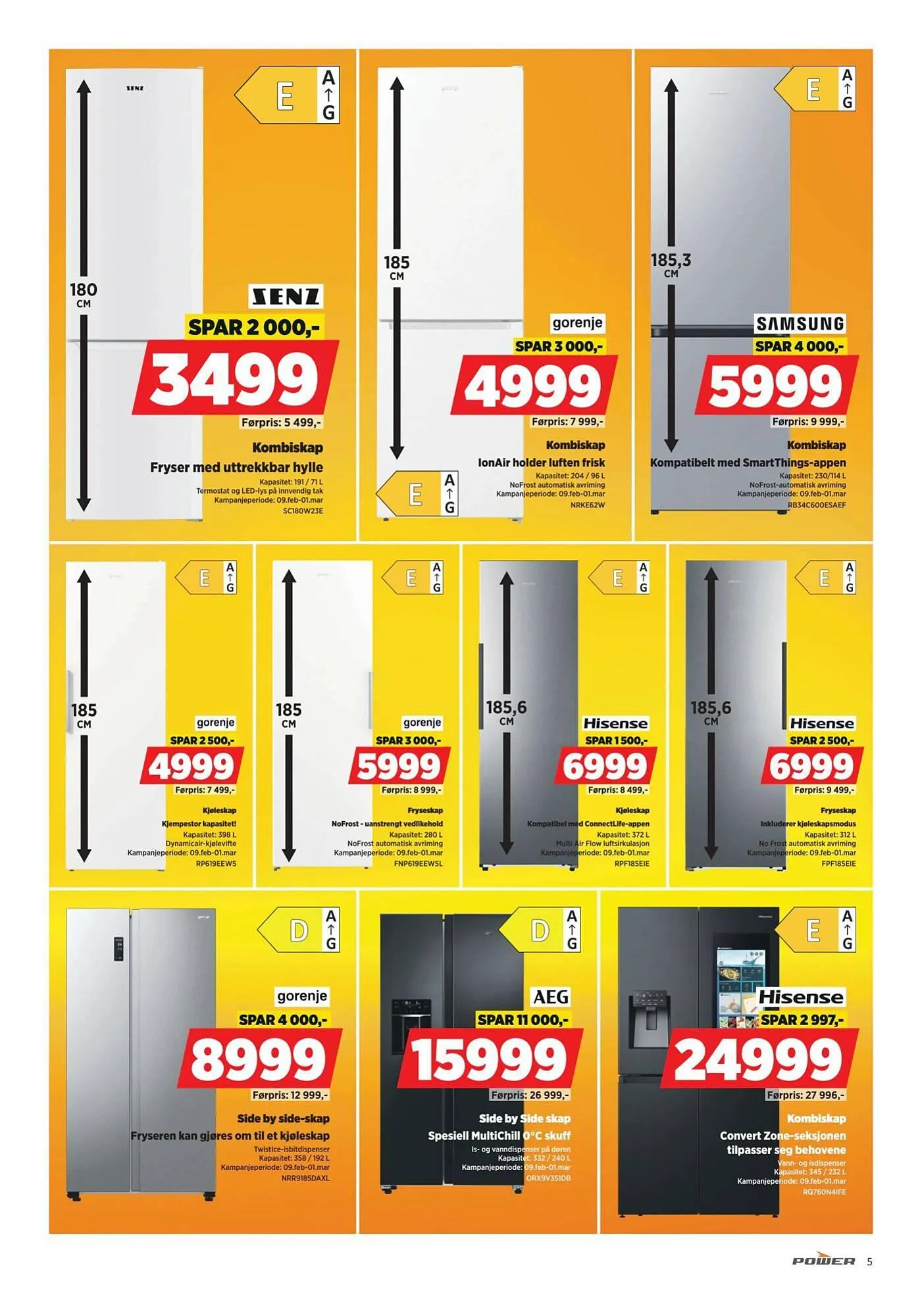 POWER kundeavis fra 23. februar til 2. mars 2026 - kundeavisside 5