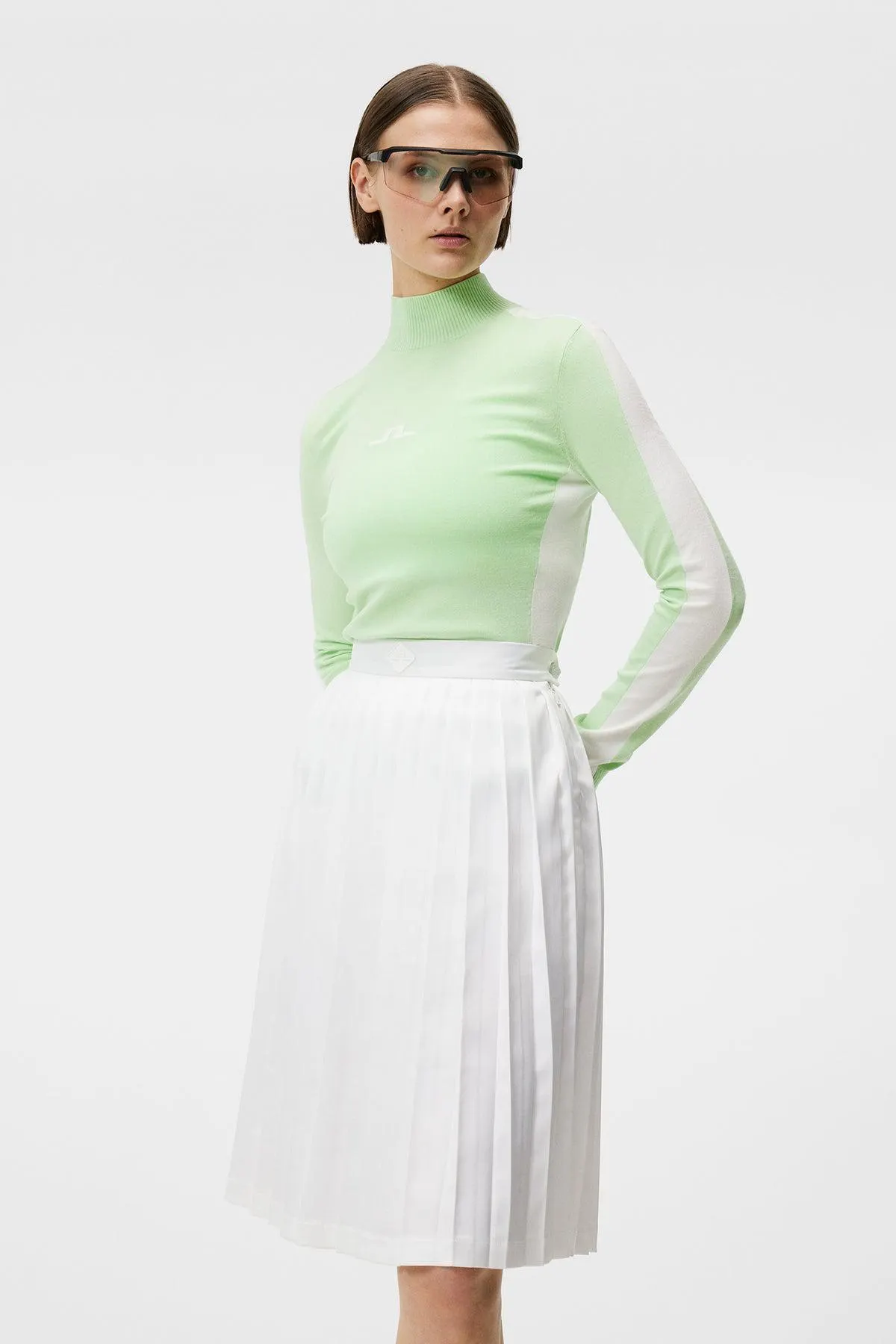 Adia Knitted Sweater Patina Green