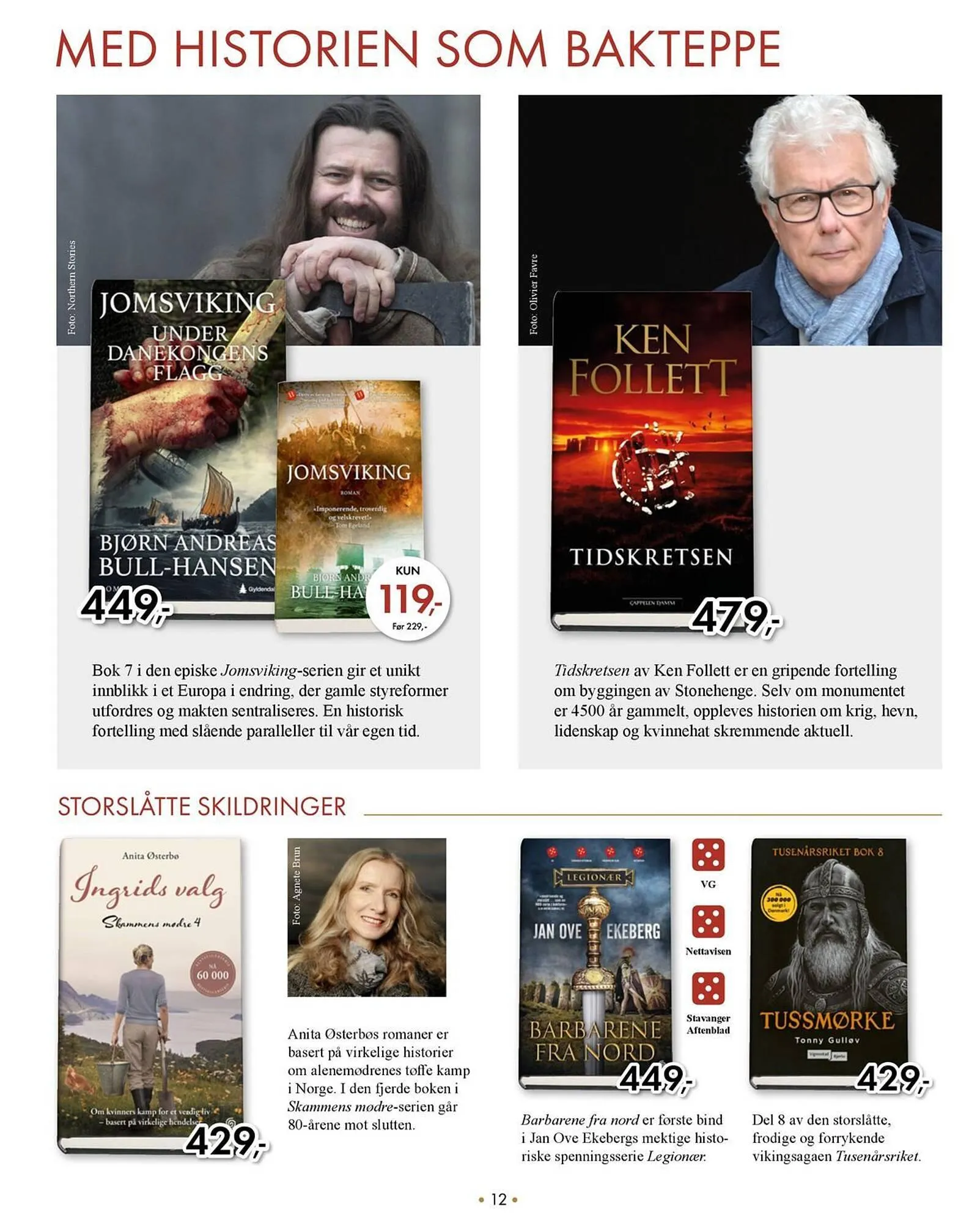 Norli kundeavis fra 2. desember til 31. desember 2025 - kundeavisside 12