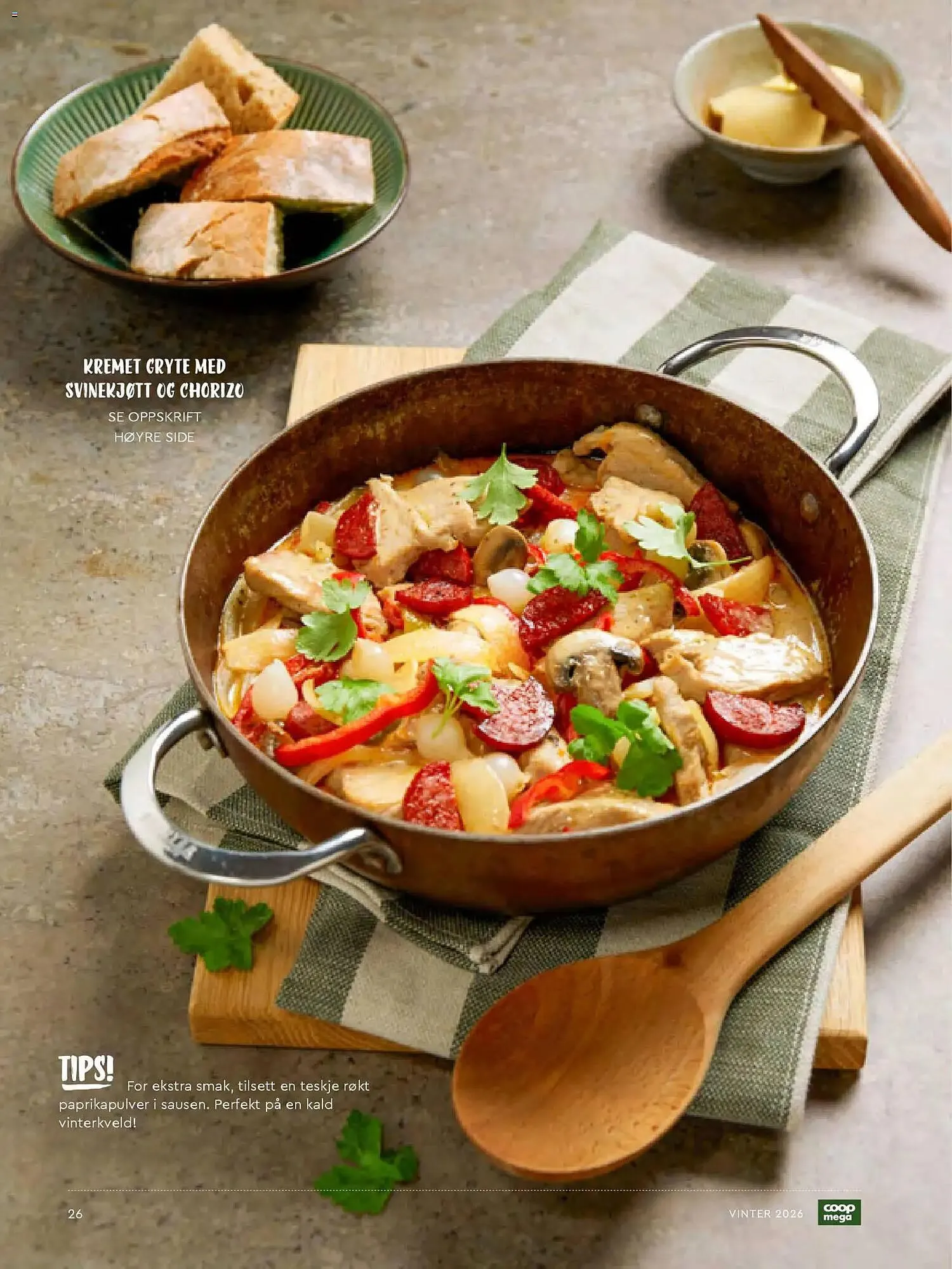 Coop Mega kundeavis fra 7. januar til 6. mars 2026 - kundeavisside 26