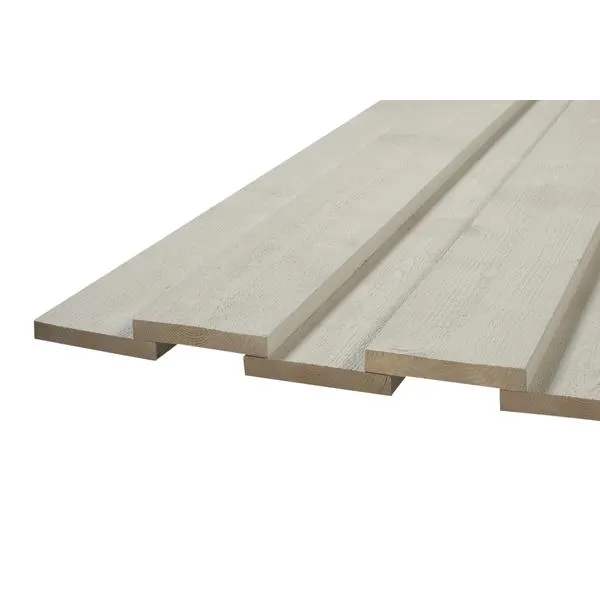 REKTANGULÆR KLEDNING GRAN 22X173 HVITGRUNNET