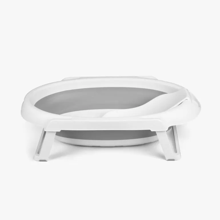 Frigga sammenleggbart badebalje inkludert nyfødtstøtte, white