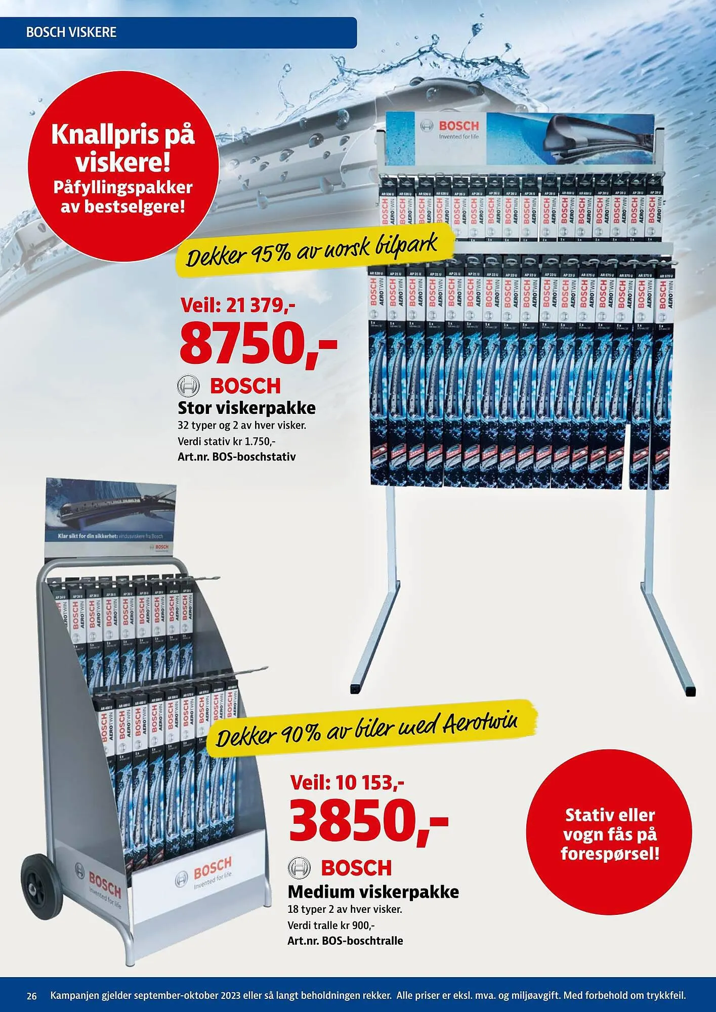Bilxtra Kundeavis fra 2. september til 31. oktober 2023 - kundeavisside 26