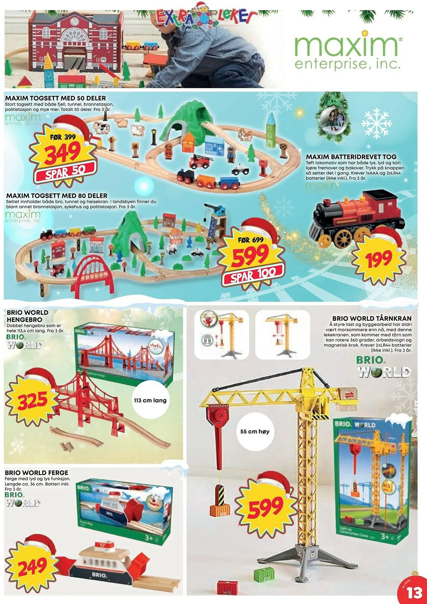 Extra Leker Kundeavis fra 14. november til 24. desember 2023 - kundeavisside 13
