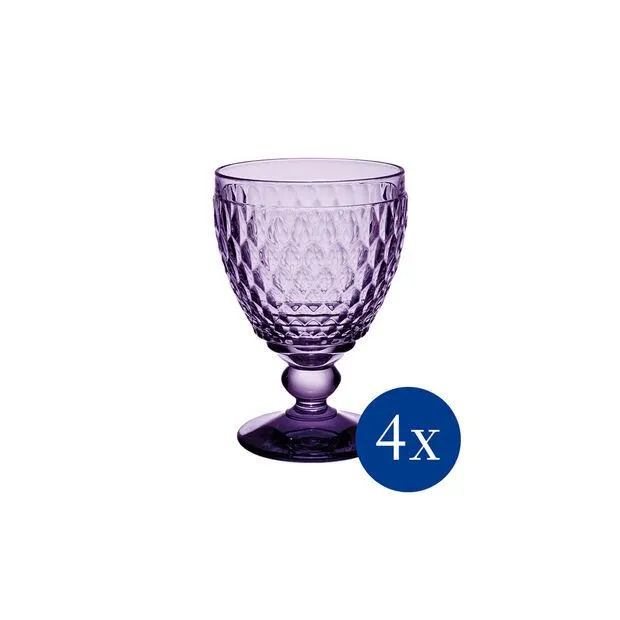 Boston Lavender red wine glass, 200 ml, 4 pieces