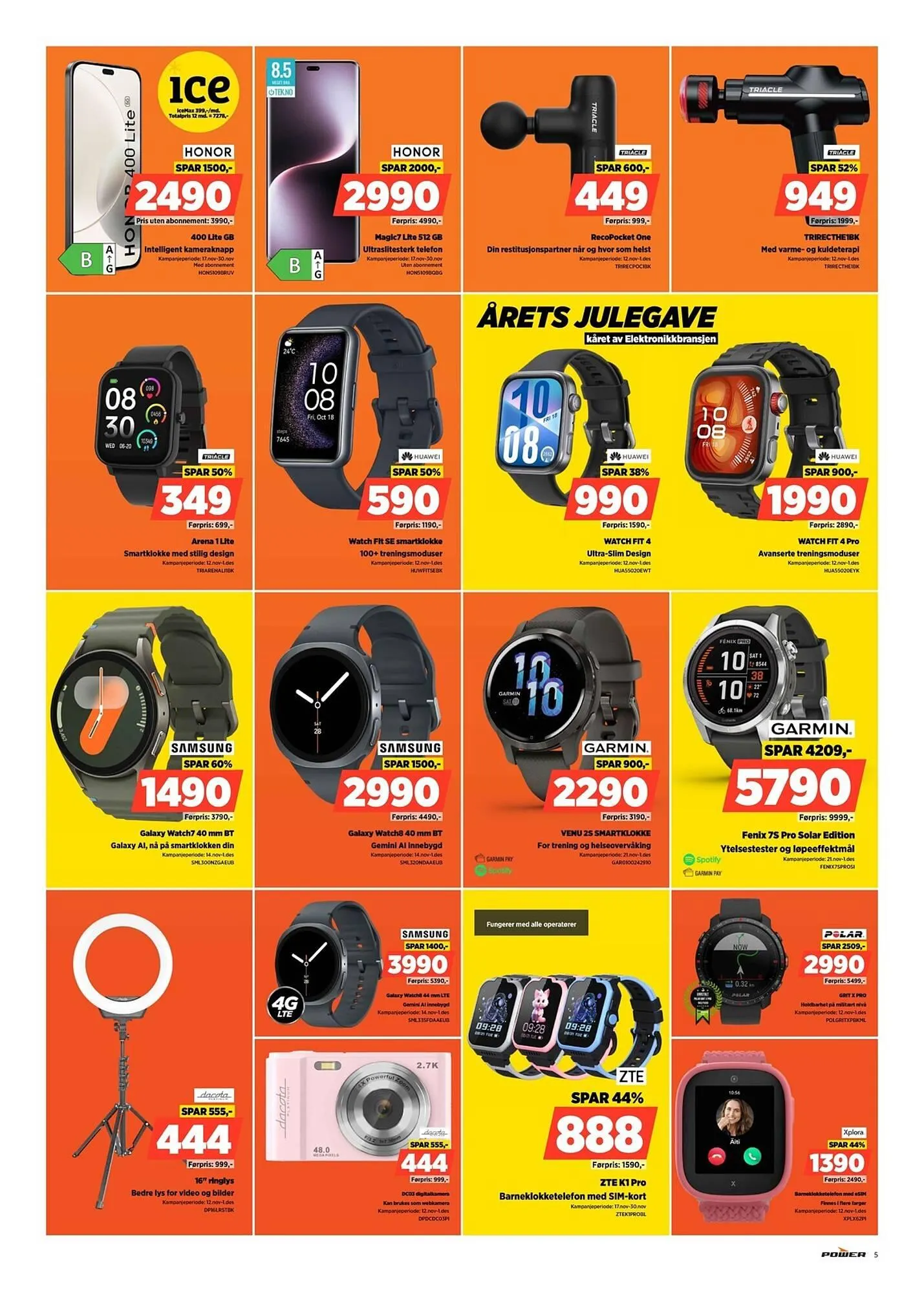 POWER kundeavis fra 17. november til 23. november 2025 - kundeavisside 5