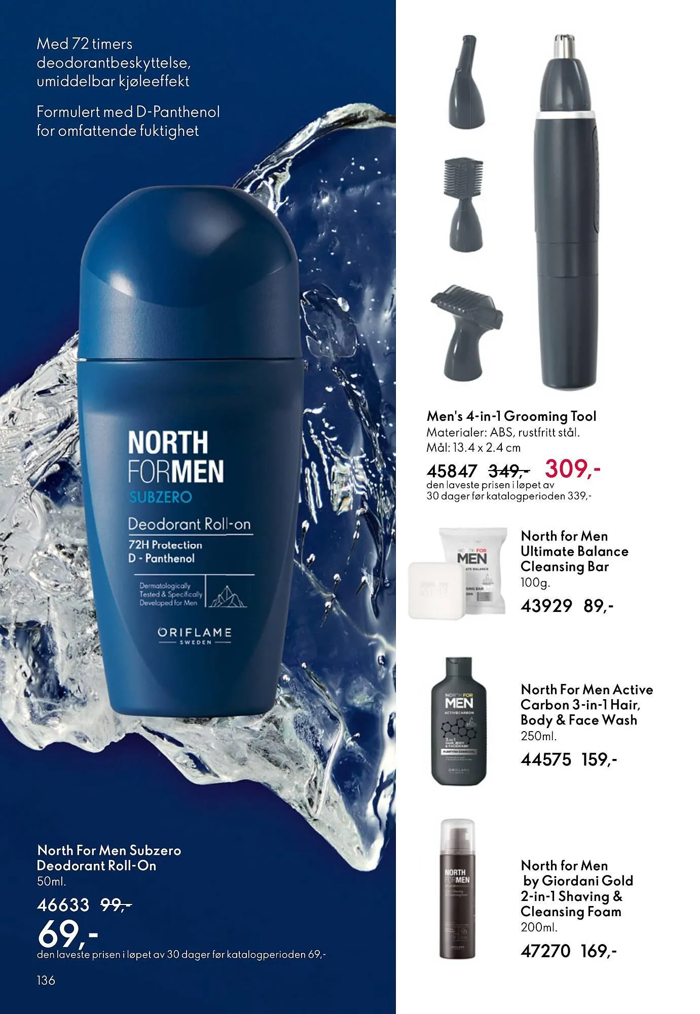 Oriflame katalog fra 1. april til 30. april 2026 - kundeavisside 136