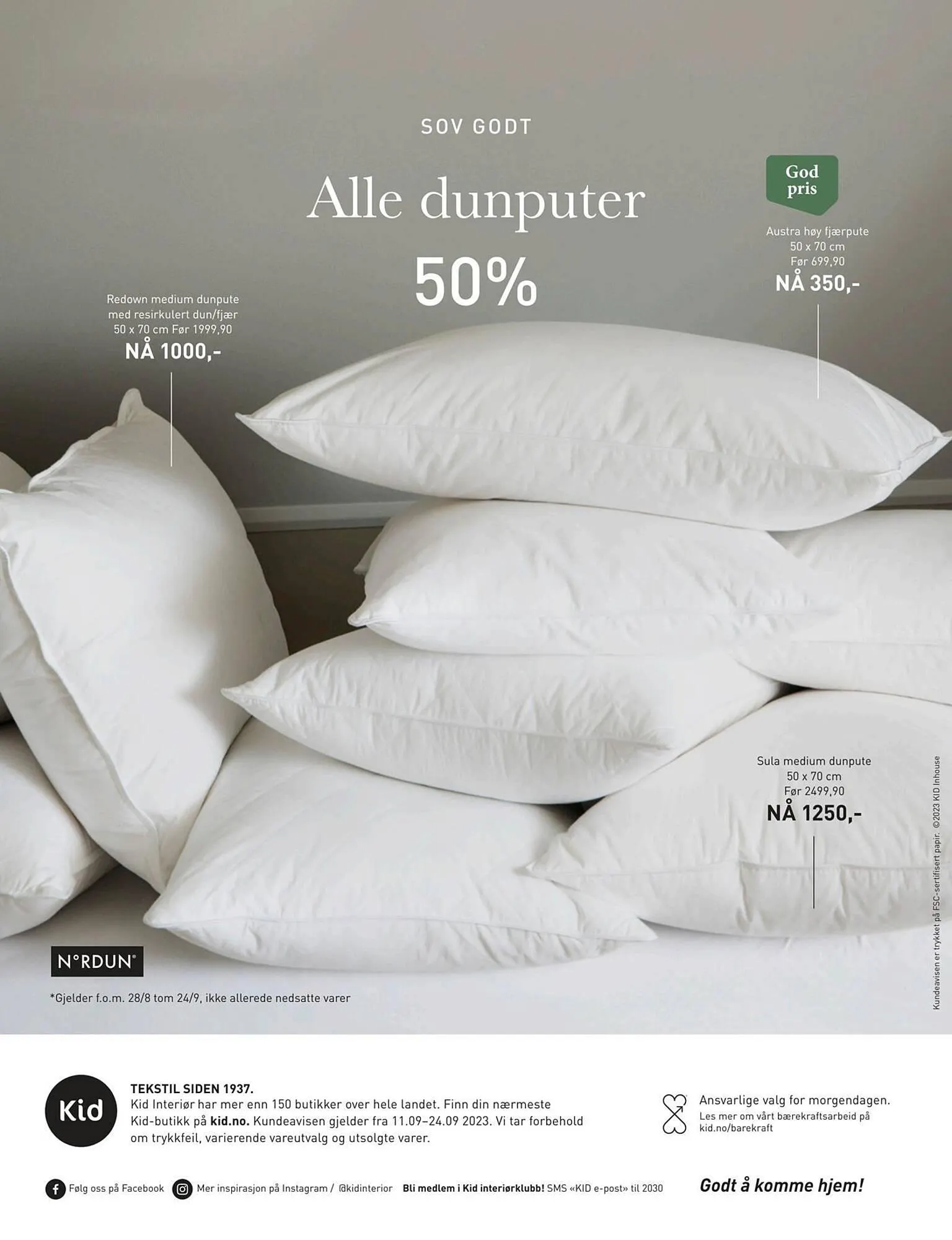 Kid Interiør Kundeavis fra 10. september til 24. september 2023 - kundeavisside 12