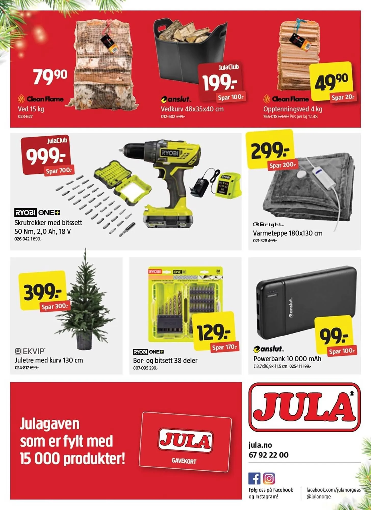 Jula kundeavis fra 3. desember til 25. desember 2025 - kundeavisside 20