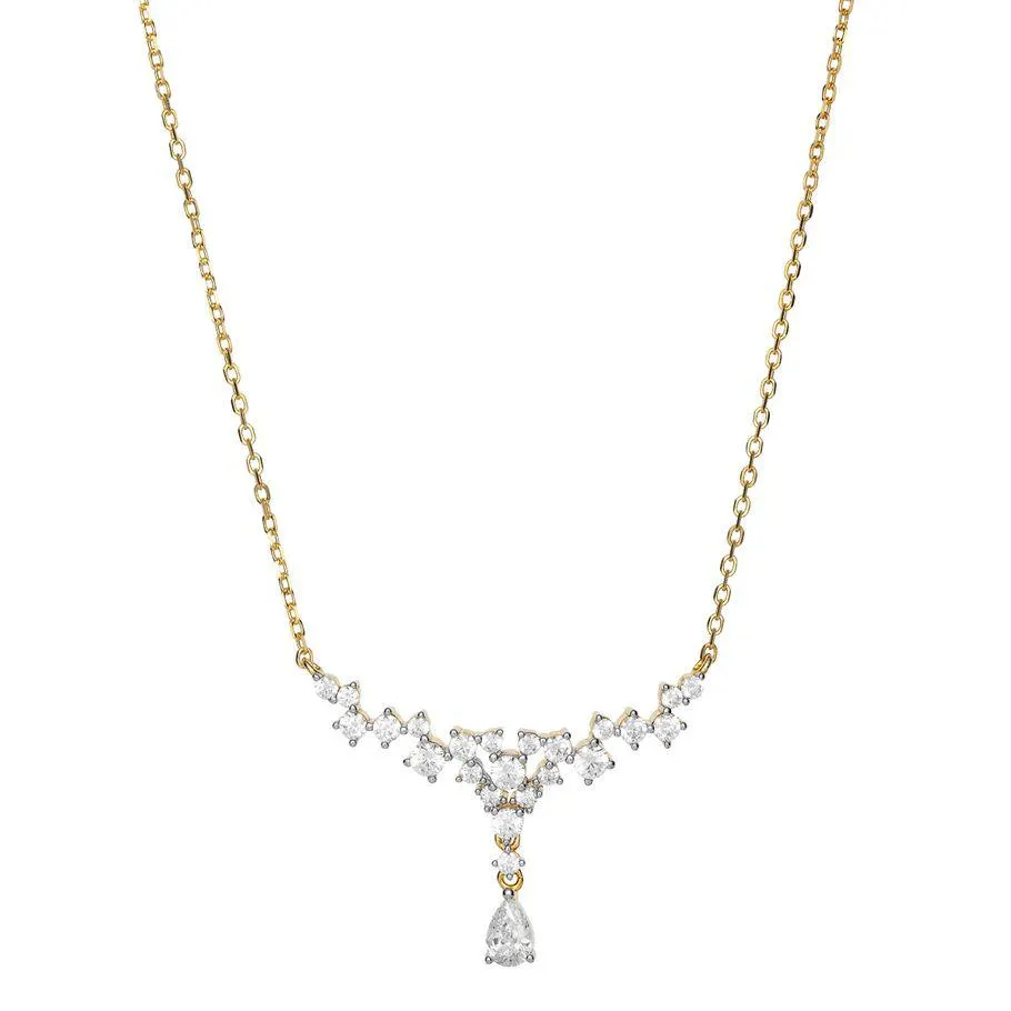 Halssmykke 925 Forgylt Sølv