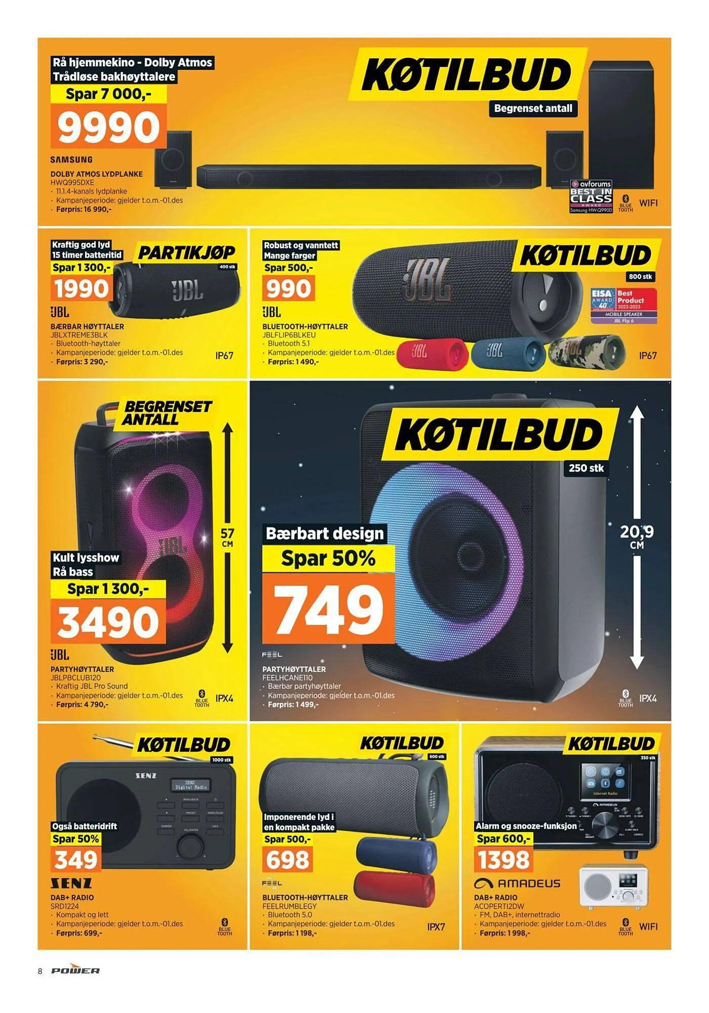 POWER Kundeavis fra 21. november til 2. desember 2024 - kundeavisside 8