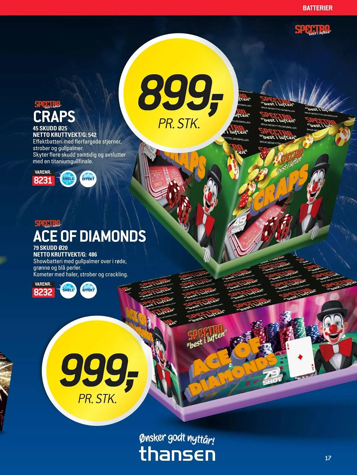 Thansen kundeavis fra 18. desember til 1. januar 2026 - kundeavisside 17