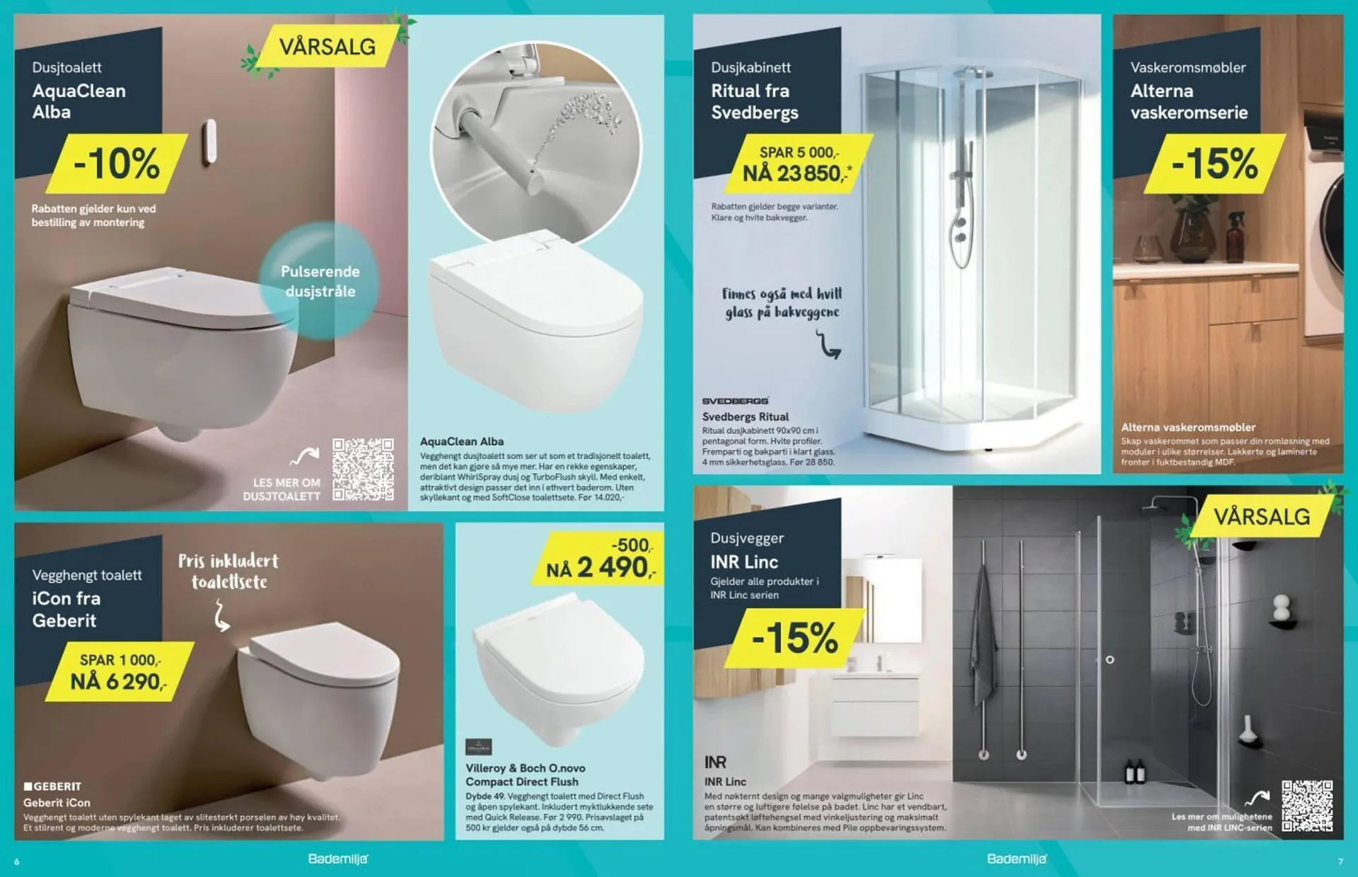 Bademiljø kundeavis fra 8. april til 4. mai 2026 - kundeavisside 4