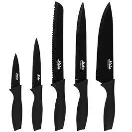 Maku Knivsett 5 Deler Sort