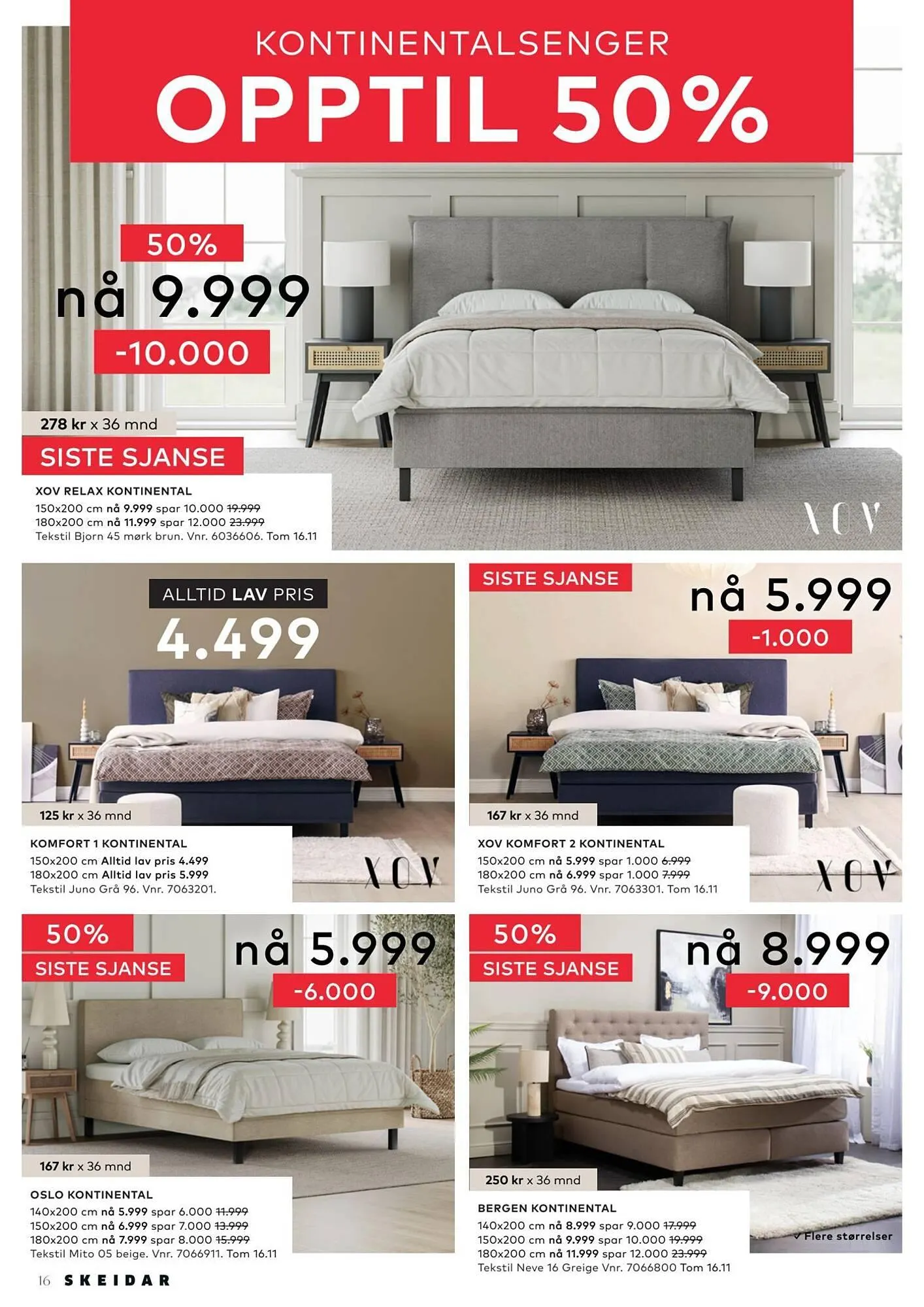 Skeidar kundeavis fra 10. november til 16. november 2025 - kundeavisside 16