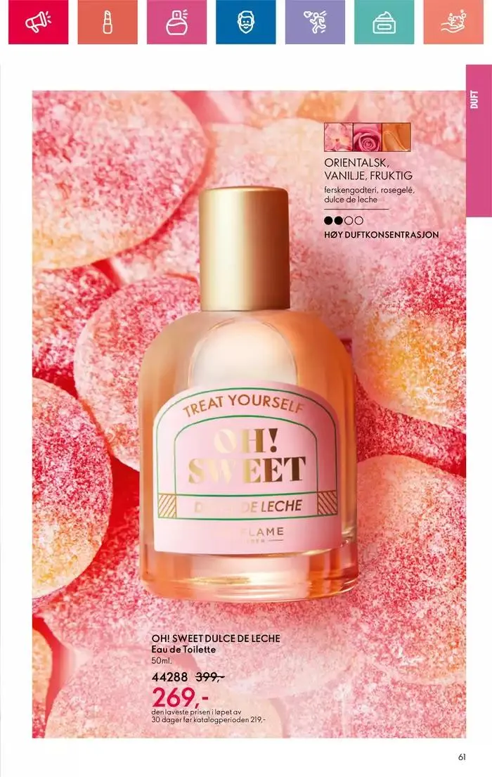 ORIFLAME Kundeavis fra 26. oktober til 9. november 2024 - kundeavisside 61