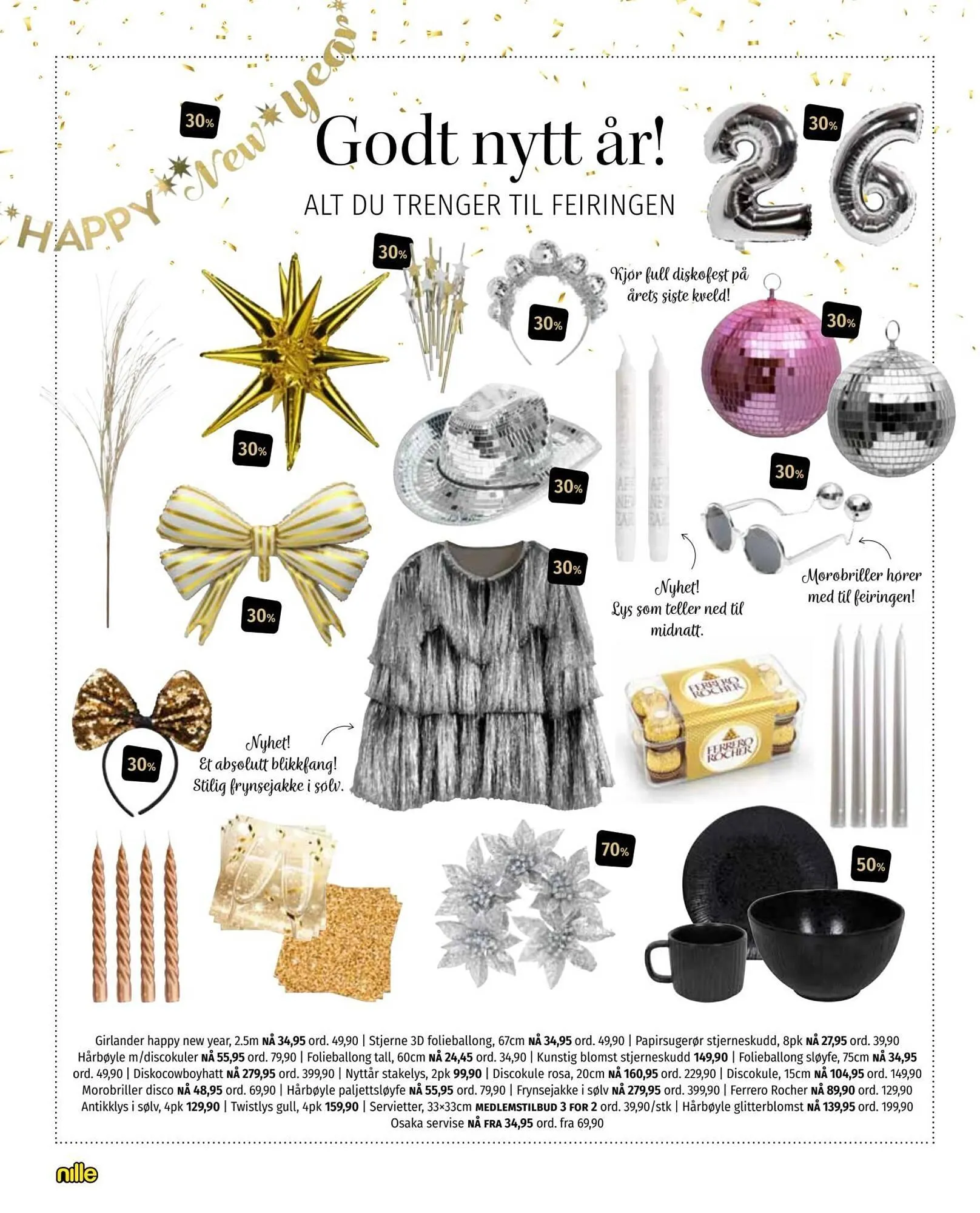 Nille kundeavis fra 25. desember til 1. januar 2026 - kundeavisside 6