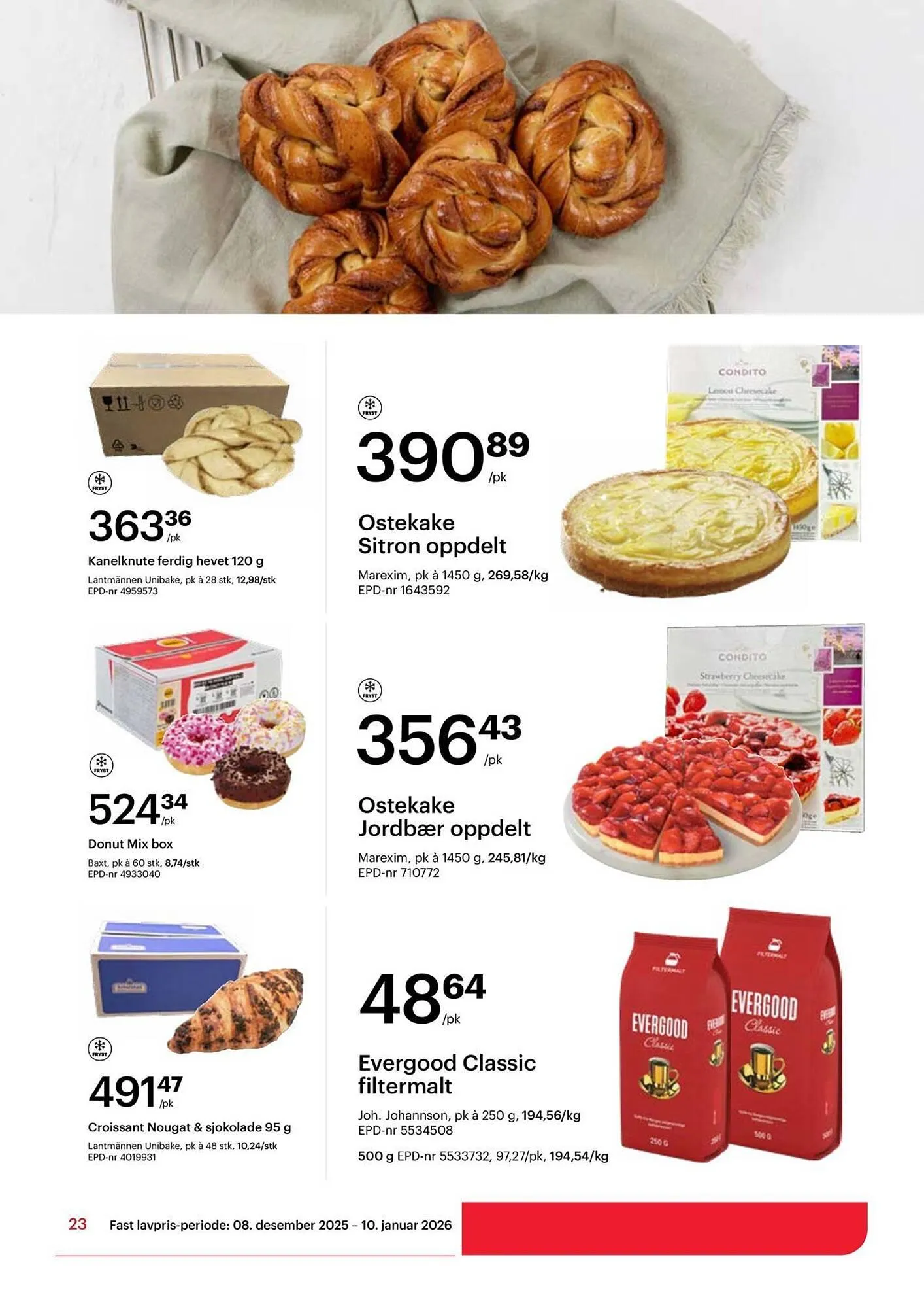 Storcash kundeavis fra 8. desember til 10. januar 2026 - kundeavisside 23