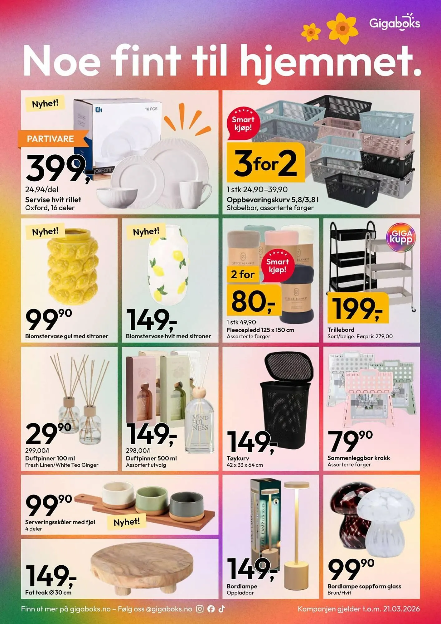 Gigaboks kundeavis fra 15. mars til 21. mars 2026 - kundeavisside 6