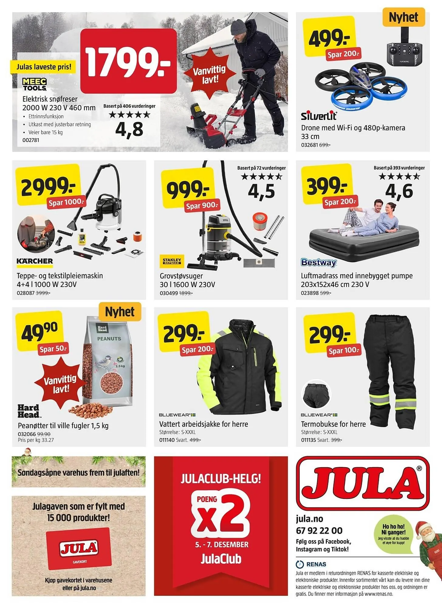 Jula kundeavis fra 2. desember til 14. desember 2025 - kundeavisside 13