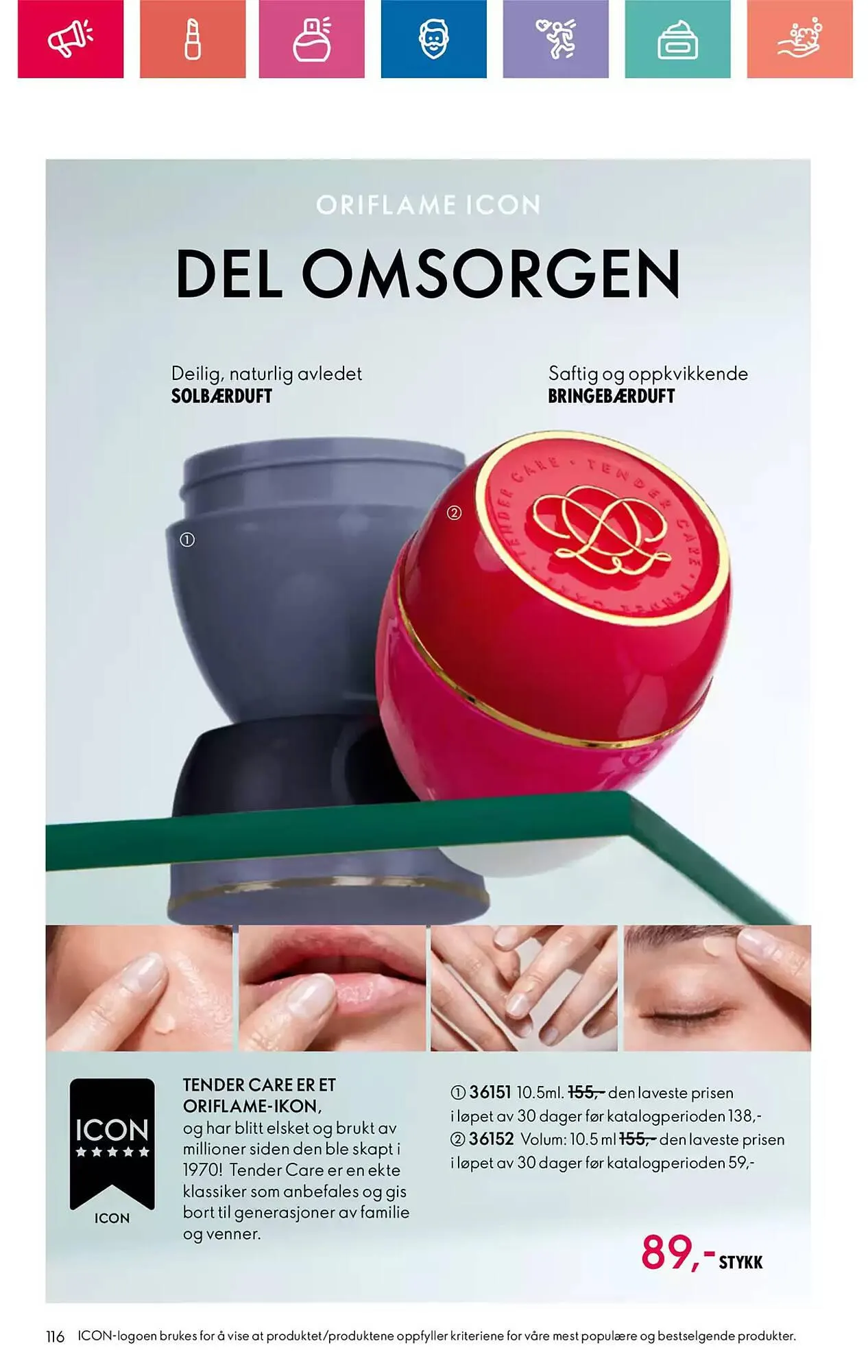 Oriflame Kundeavis fra 14. november til 4. desember 2024 - kundeavisside 116
