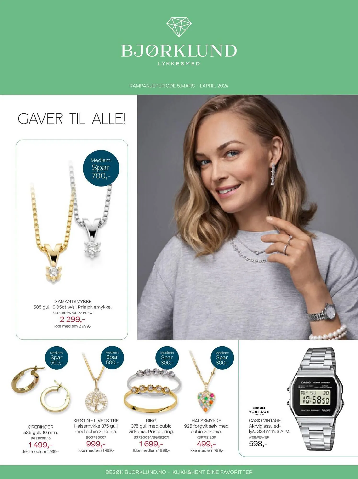 Bjørklund Kundeavis fra 4. mars til 1. april 2024 - kundeavisside 