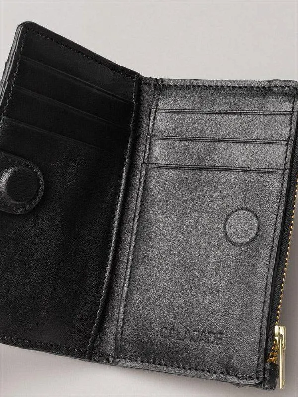 Caia Twill Wallet Black