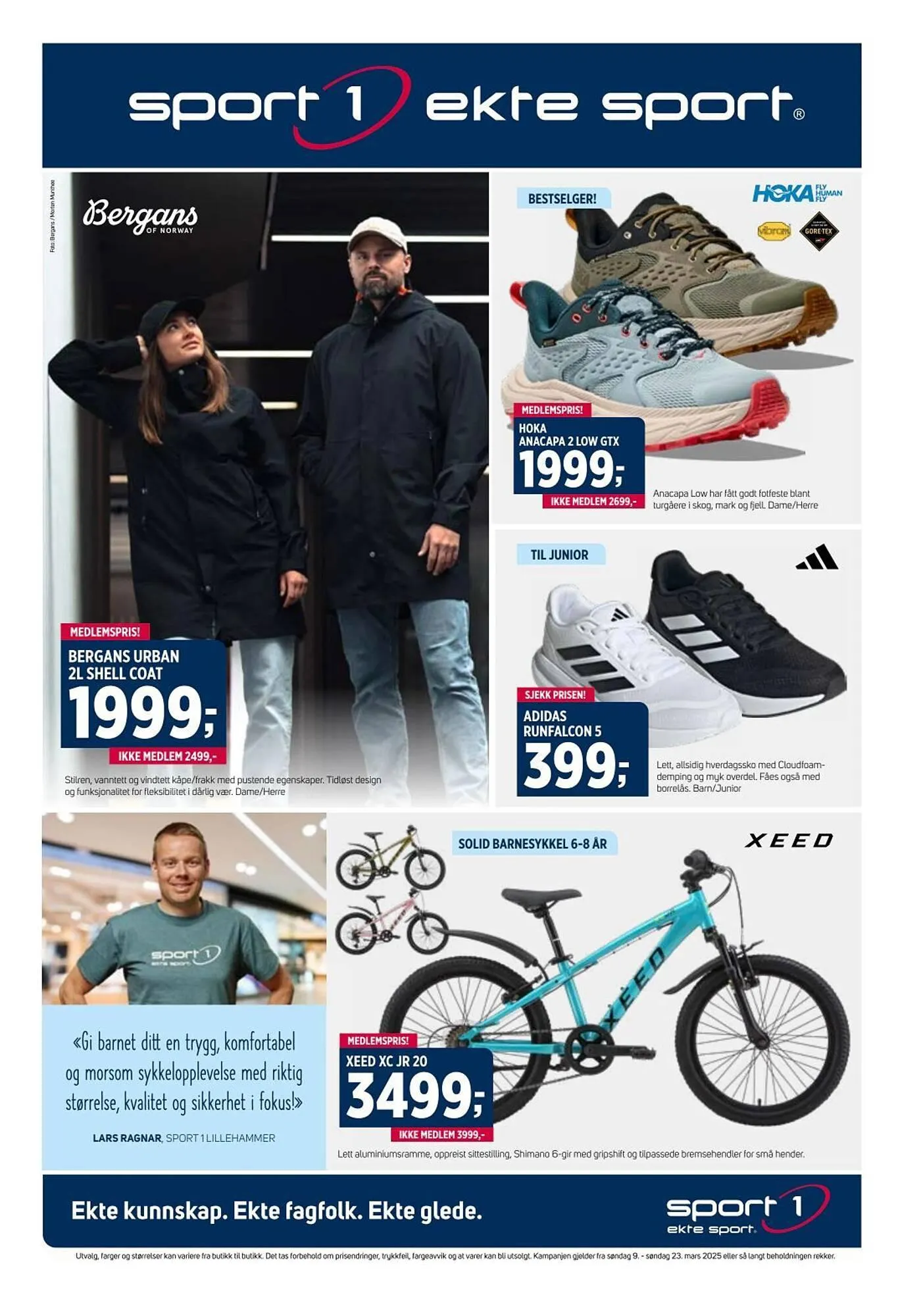 Sport 1 Kundeavis fra 9. mars til 23. mars 2025 - kundeavisside 1