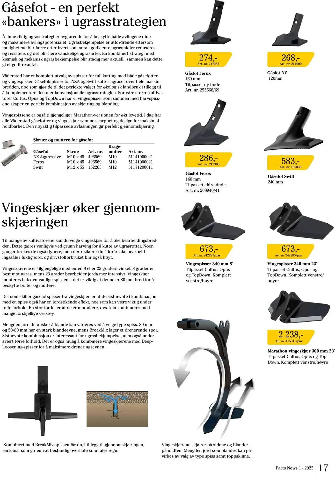 Felleskjøpet Kundeavis fra 14. mars til 31. desember 2025 - kundeavisside 17