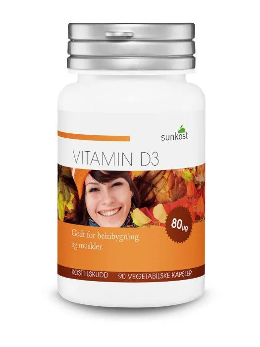 Sunkost Vitamin D3 80 µg