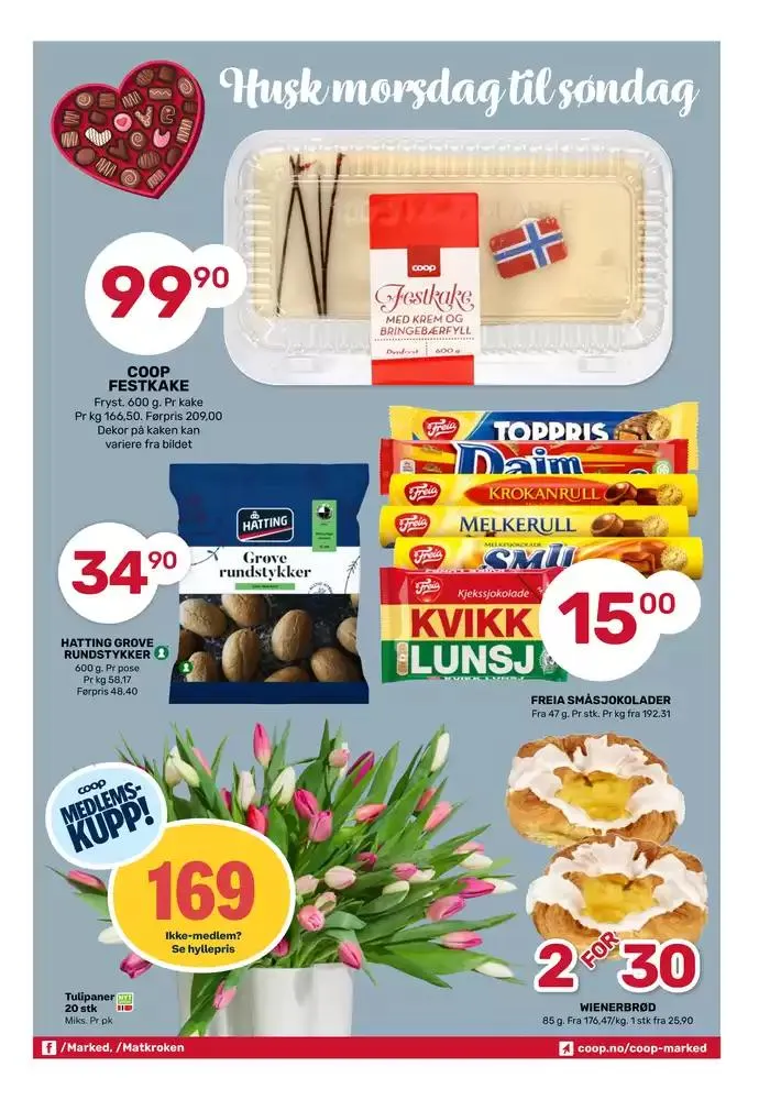 Eksklusive kupp fra 3. februar til 16. februar 2025 - kundeavisside 3