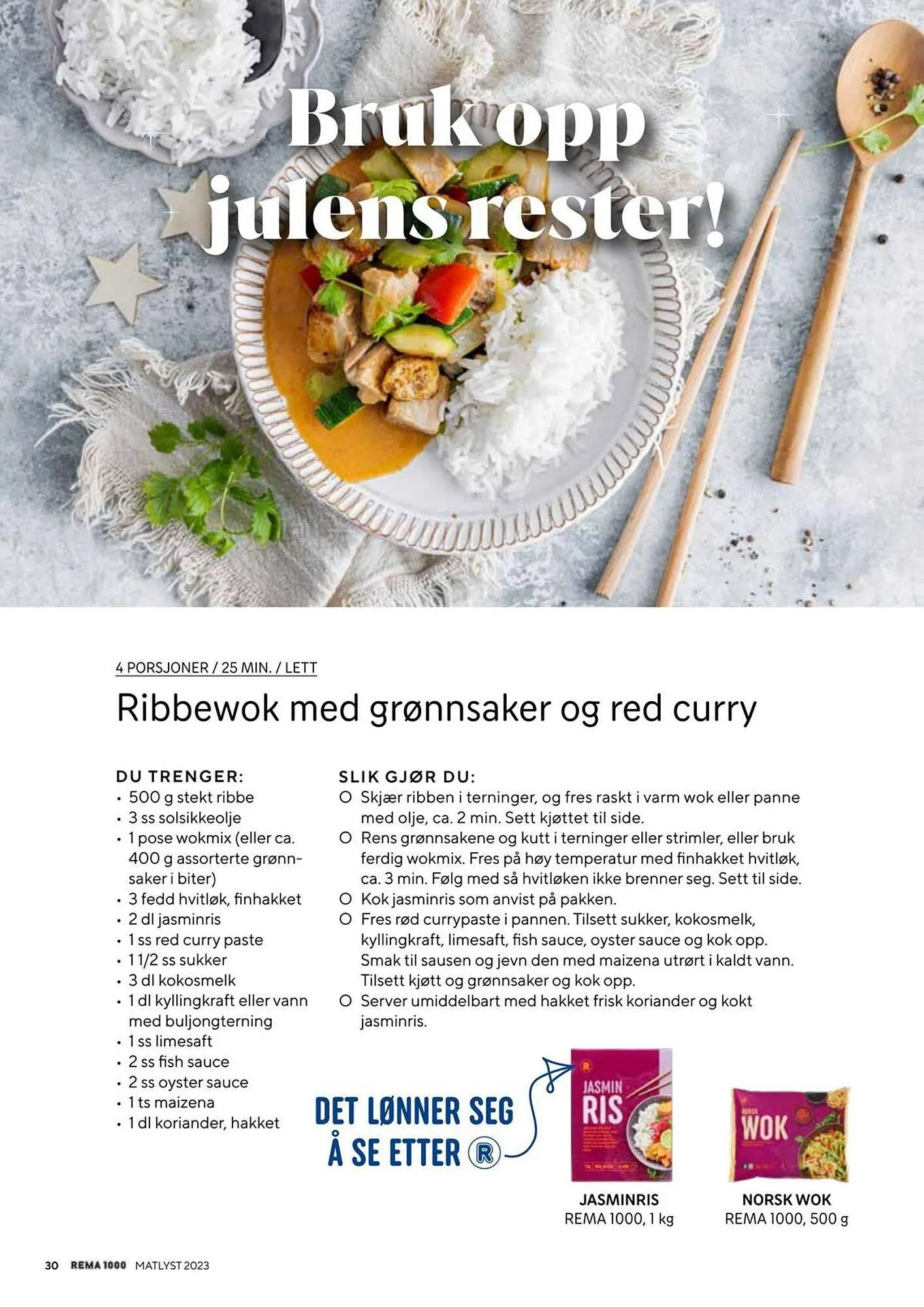 Rema 1000 Kundeavis fra 1. desember til 31. desember 2025 - kundeavisside 30